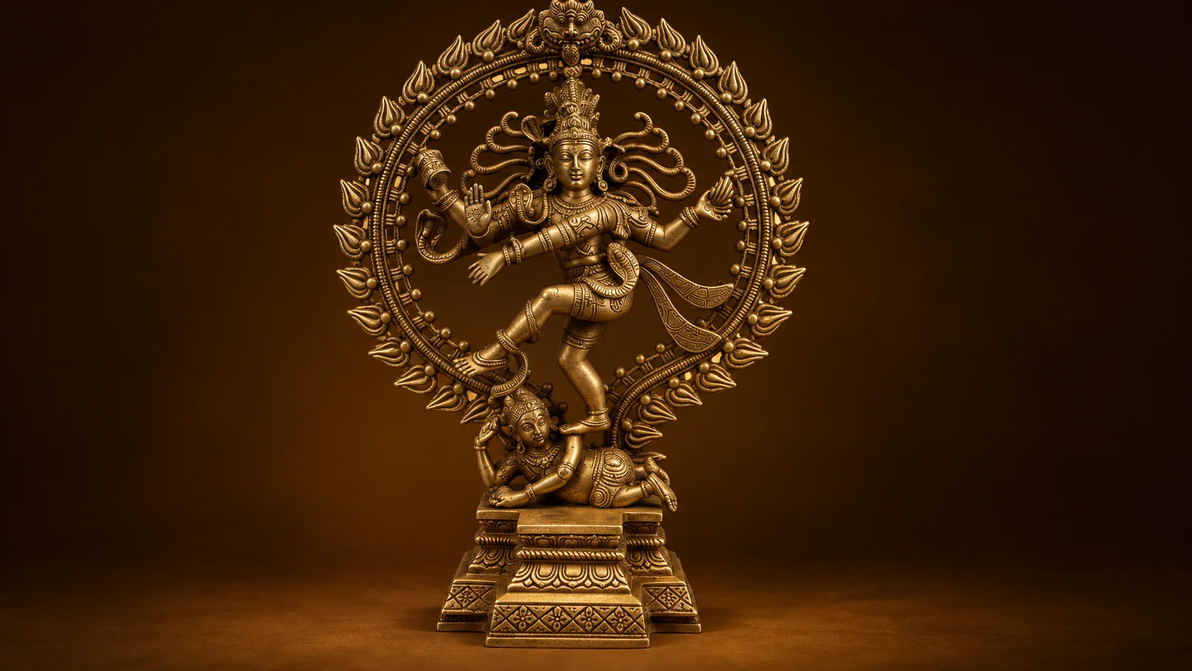 South Indian Brass Sculpture